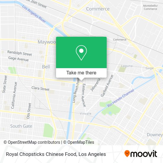 Mapa de Royal Chopsticks Chinese Food