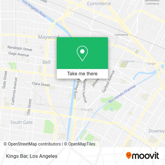 Mapa de Kings Bar