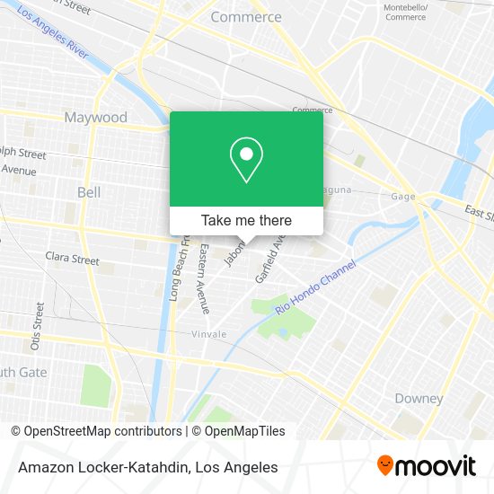 Mapa de Amazon Locker-Katahdin