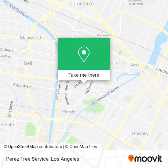 Perez Tree Service map
