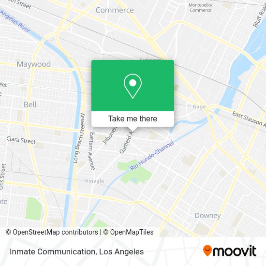 Inmate Communication map