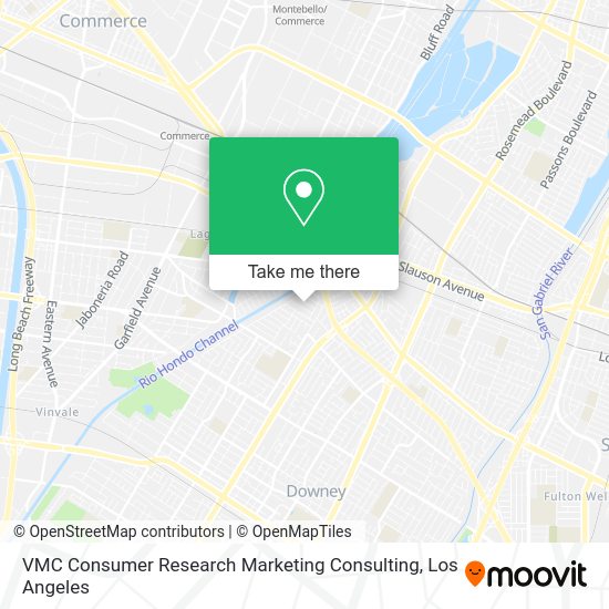 Mapa de VMC Consumer Research Marketing Consulting