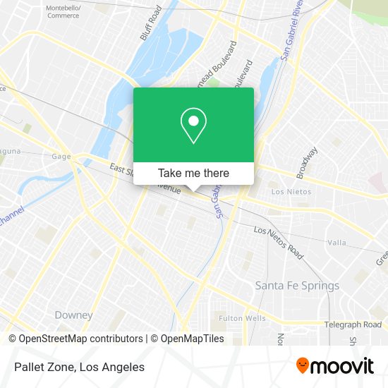 Mapa de Pallet Zone