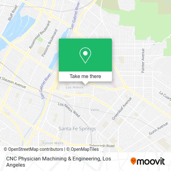 CNC Physician Machining & Engineering map