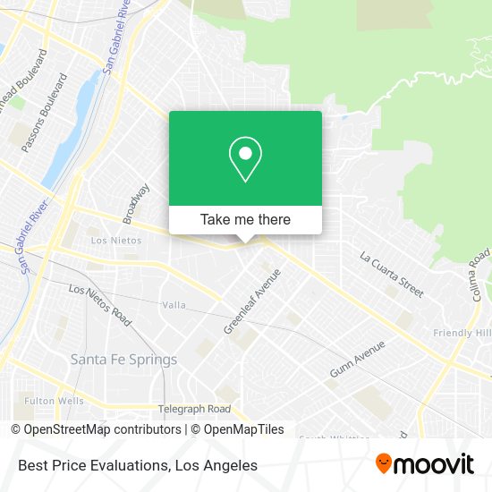 Best Price Evaluations map
