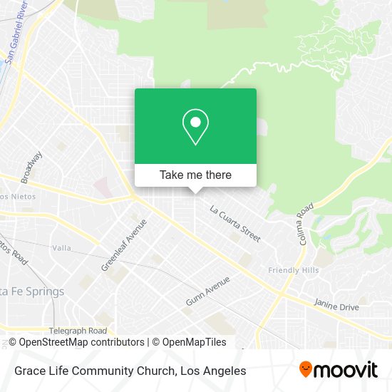 Mapa de Grace Life Community Church