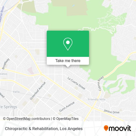 Chiropractic & Rehabilitation map