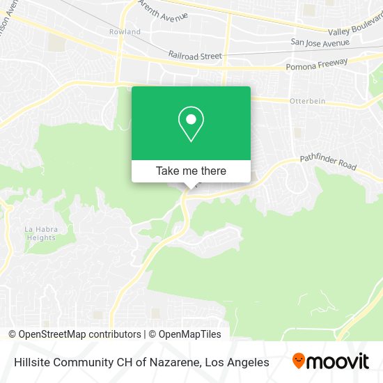 Mapa de Hillsite Community CH of Nazarene