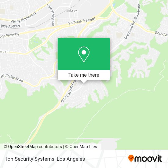 Mapa de Ion Security Systems