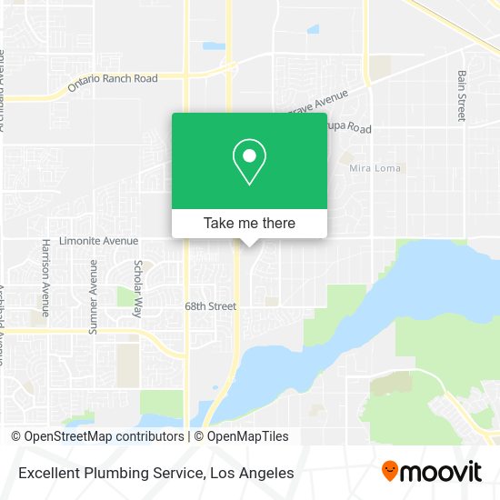 Mapa de Excellent Plumbing Service