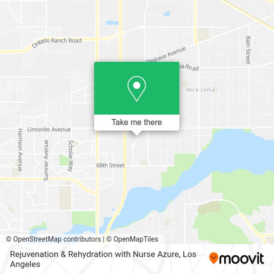 Mapa de Rejuvenation & Rehydration with Nurse Azure
