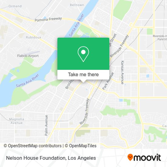Nelson House Foundation map