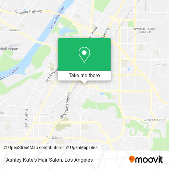 Ashley Kate's Hair Salon map