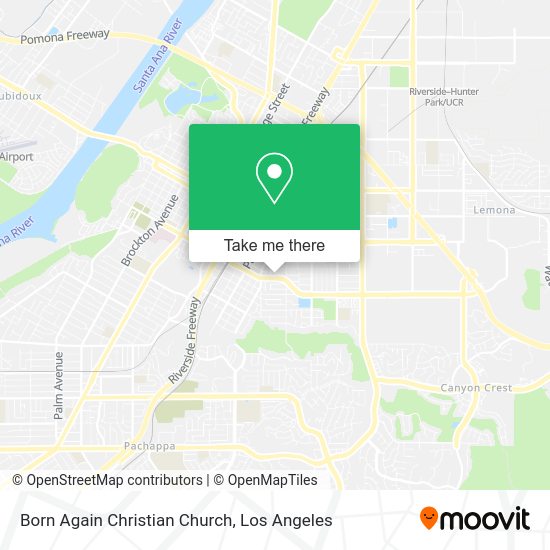 Born Again Christian Church map