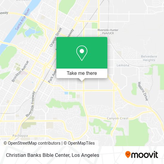 Mapa de Christian Banks Bible Center