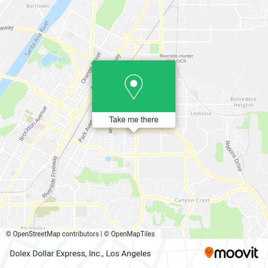 Dolex Dollar Express, Inc. map