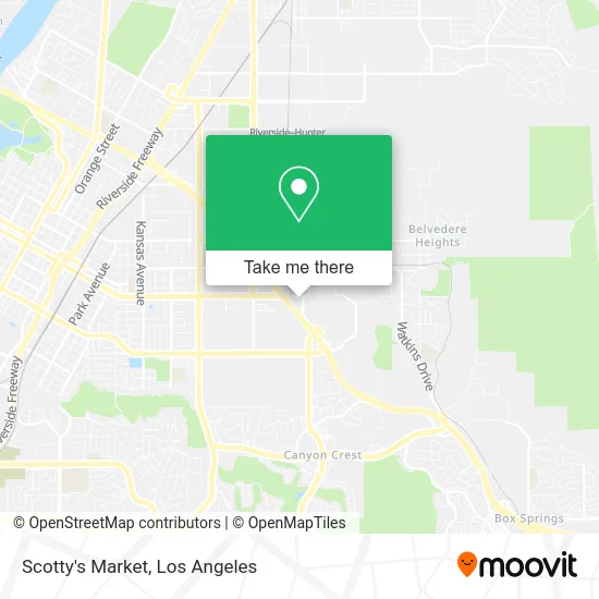 Scotty's Market map