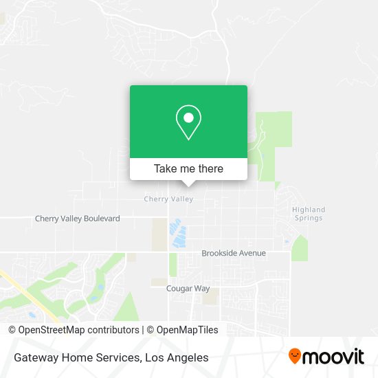 Gateway Home Services map