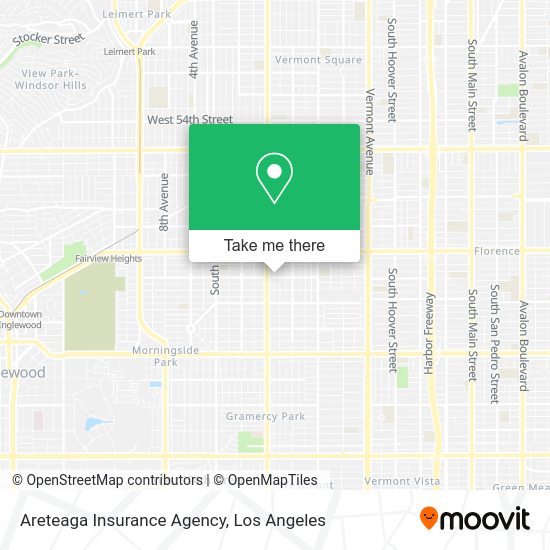 Areteaga Insurance Agency map