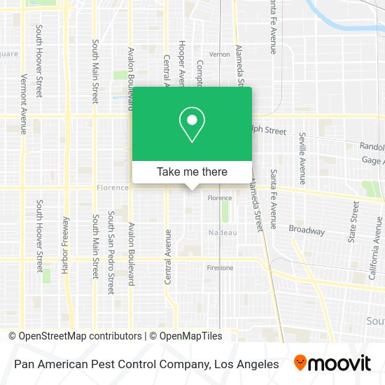 Pan American Pest Control Company map