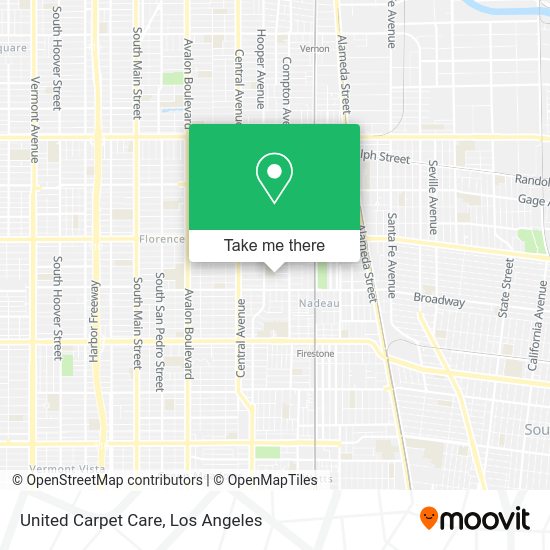 United Carpet Care map