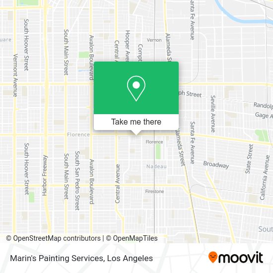 Marin's Painting Services map