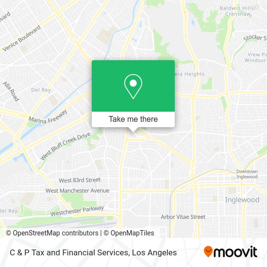 C & P Tax and Financial Services map
