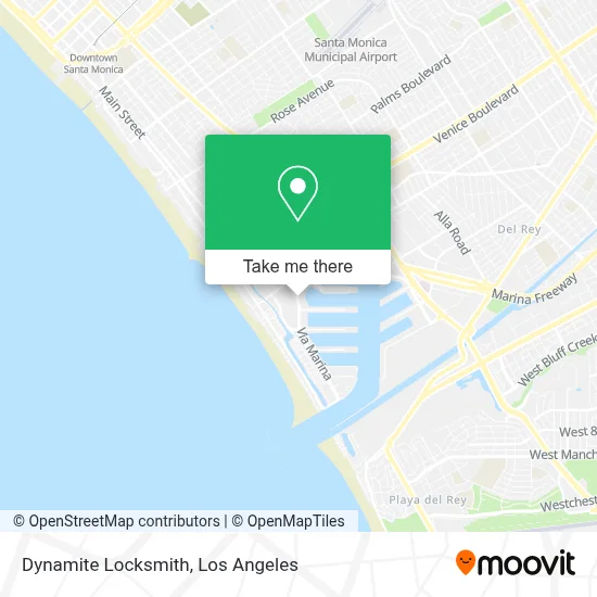 Dynamite Locksmith map