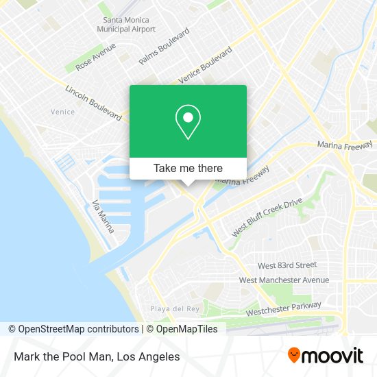 Mark the Pool Man map