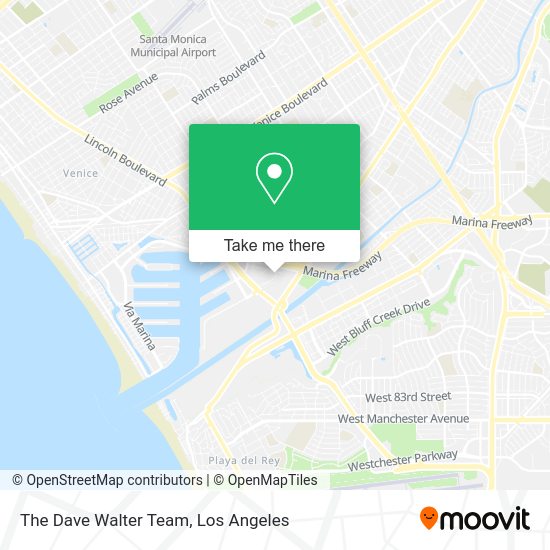 The Dave Walter Team map