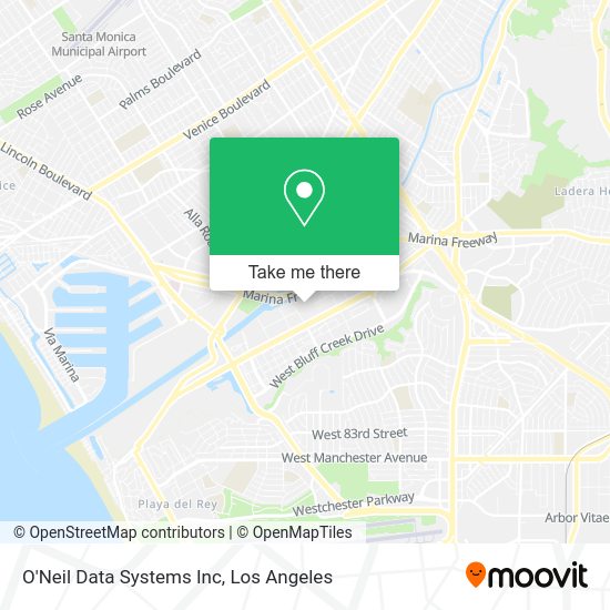 Mapa de O'Neil Data Systems Inc