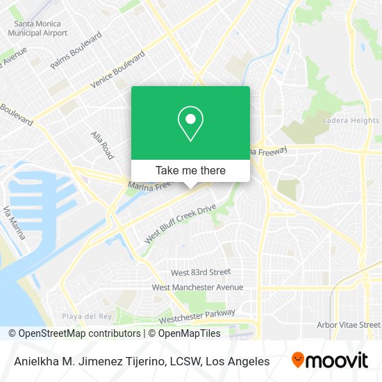 Anielkha M. Jimenez Tijerino, LCSW map