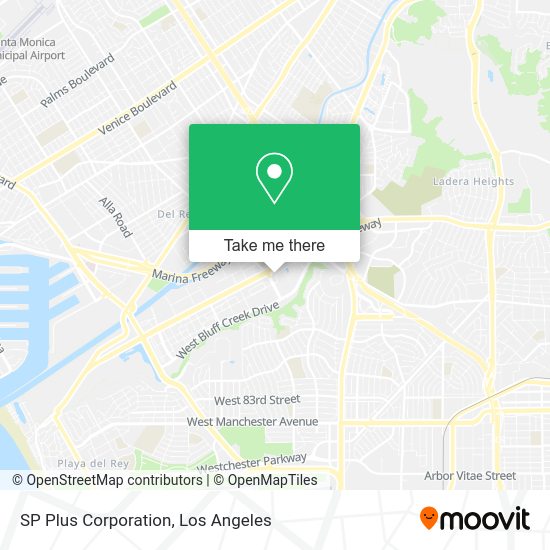 SP Plus Corporation map