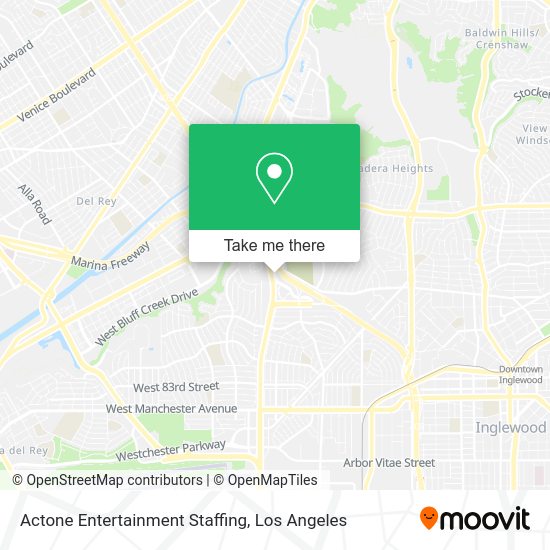 Actone Entertainment Staffing map