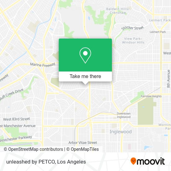 unleashed by PETCO map