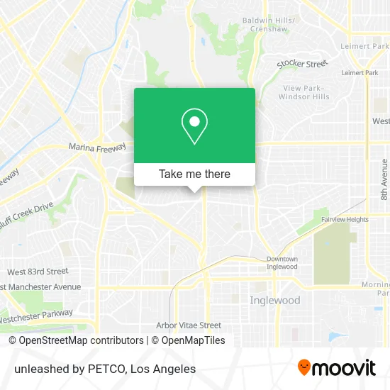 unleashed by PETCO map