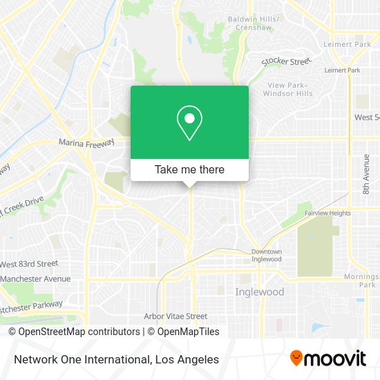 Network One International map