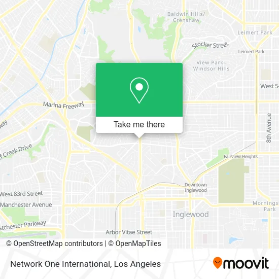 Network One International map