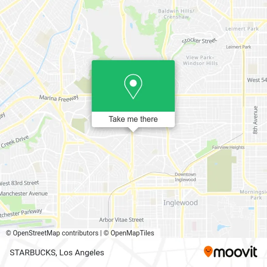 STARBUCKS map