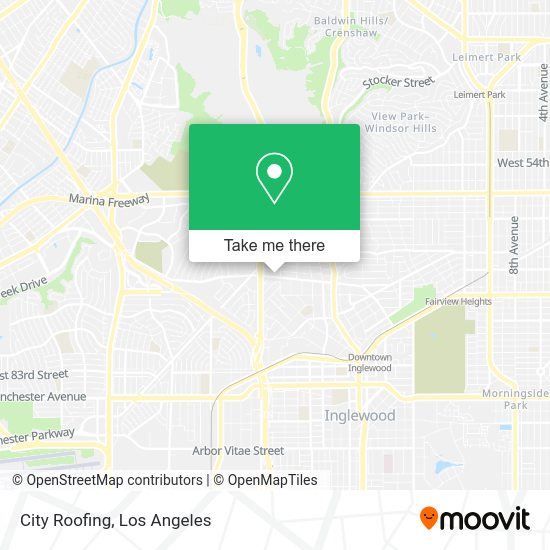 Mapa de City Roofing