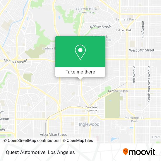 Quest Automotive map