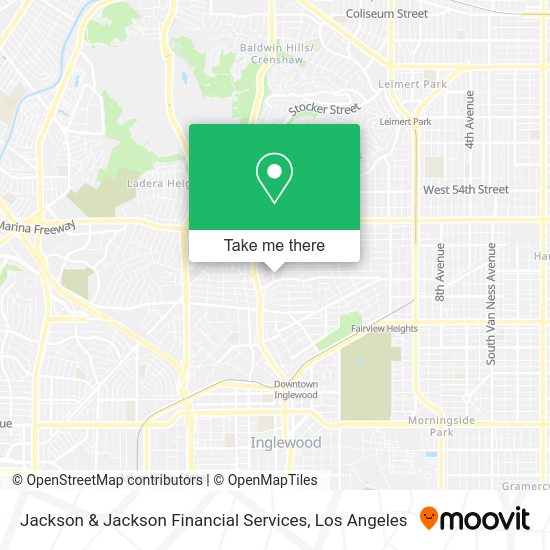 Jackson & Jackson Financial Services map