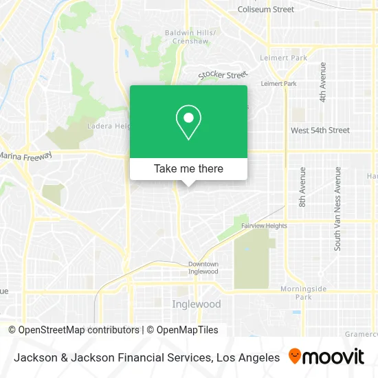 Jackson & Jackson Financial Services map