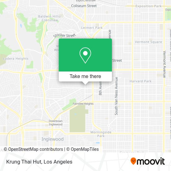 Mapa de Krung Thai Hut