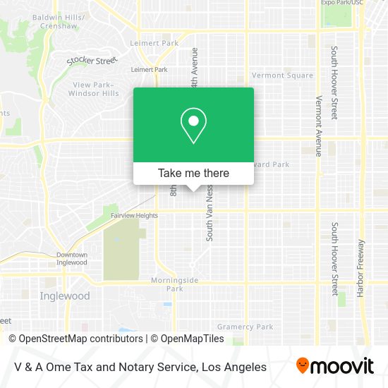 Mapa de V & A Ome Tax and Notary Service