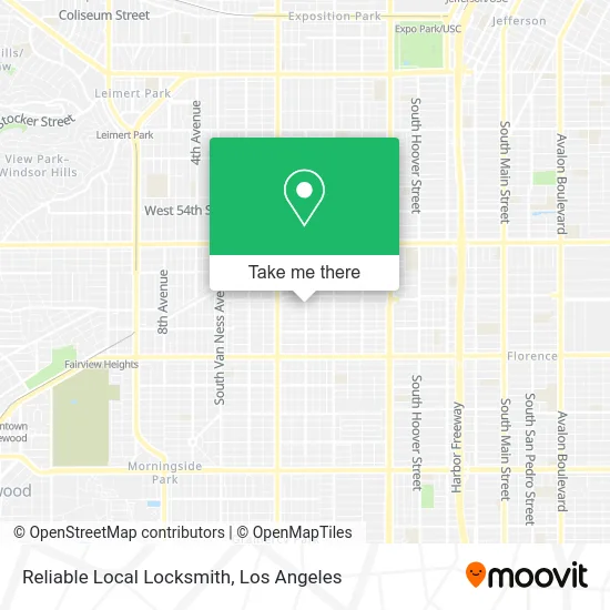 Reliable Local Locksmith map