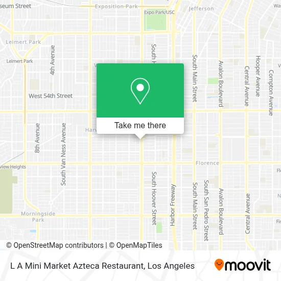 L A Mini Market Azteca Restaurant map