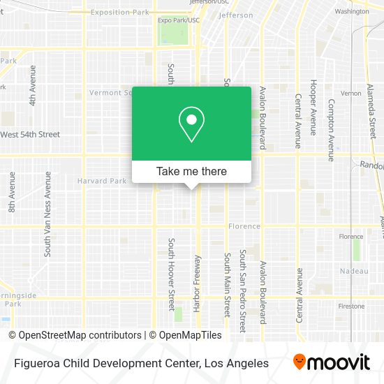 Figueroa Child Development Center map
