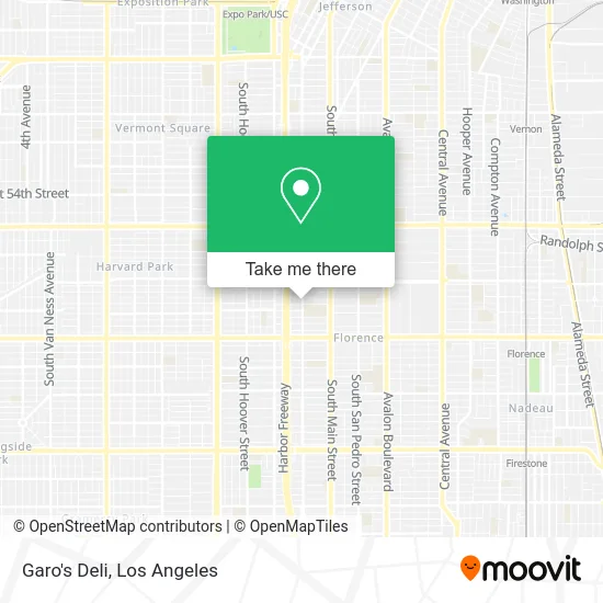 Garo's Deli map
