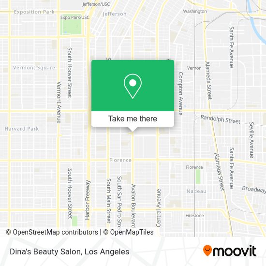 Dina's Beauty Salon map